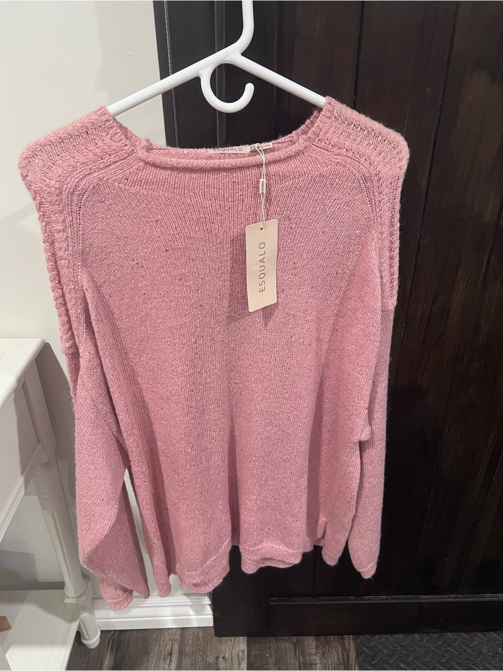 Women's Pink Knit Sweater